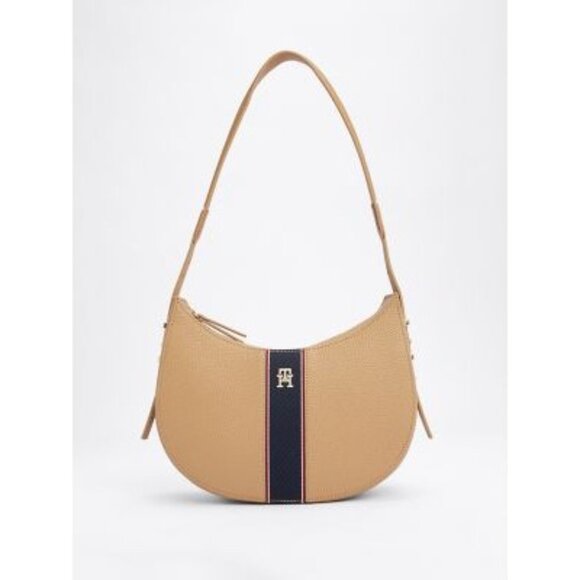 Tommy Hilfiger Legacy Stripe Shoulder Bag in Tan - Picture 2 of 5